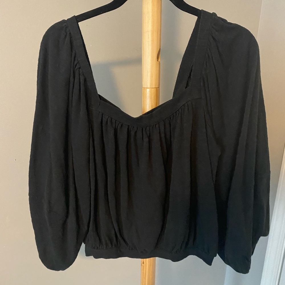 Free People Cropped Shirt